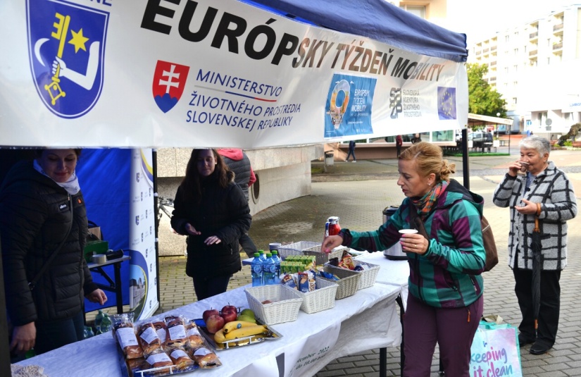 Cykloraňajky 2022 - Európsky týždeň mobility v Humennom
