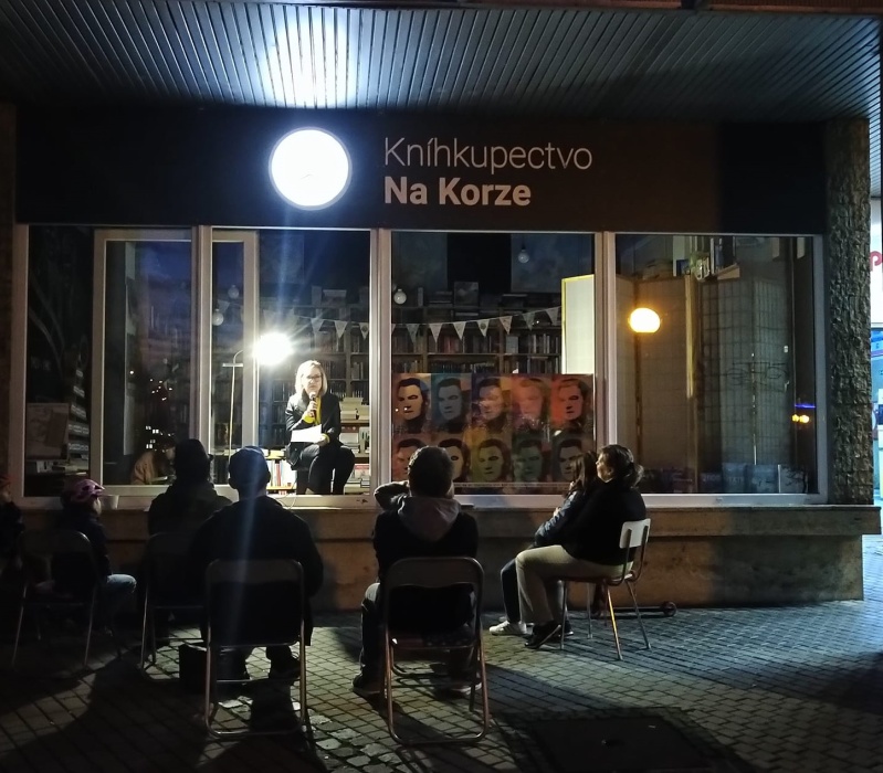 Noc literatúry 2022 - kníhkupectvo Na korze
