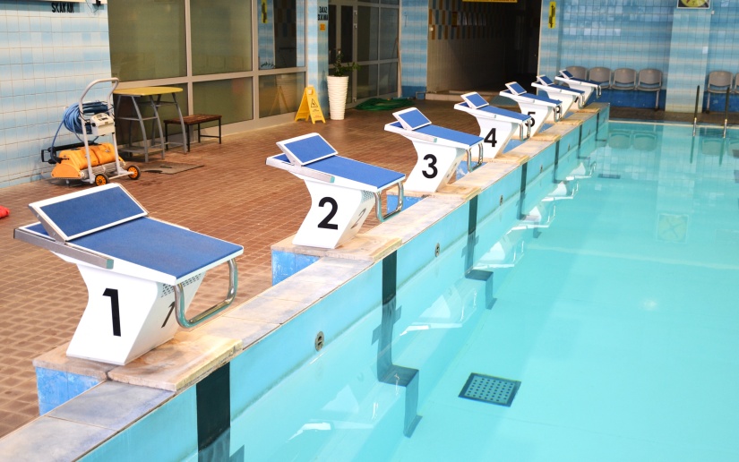 Zakúpená kompletná sada štartovacích blokov pre 25-metrový bazén
