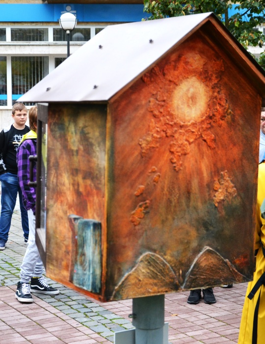 Knižné búdky - participatívny rozpočet mesta Humenné 2022 - Námestie slobody