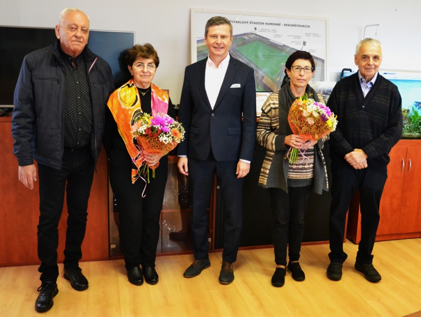 J. Levický, A. Švédová, M. Meričko, Ľ. Grosmanová, J. Grosman