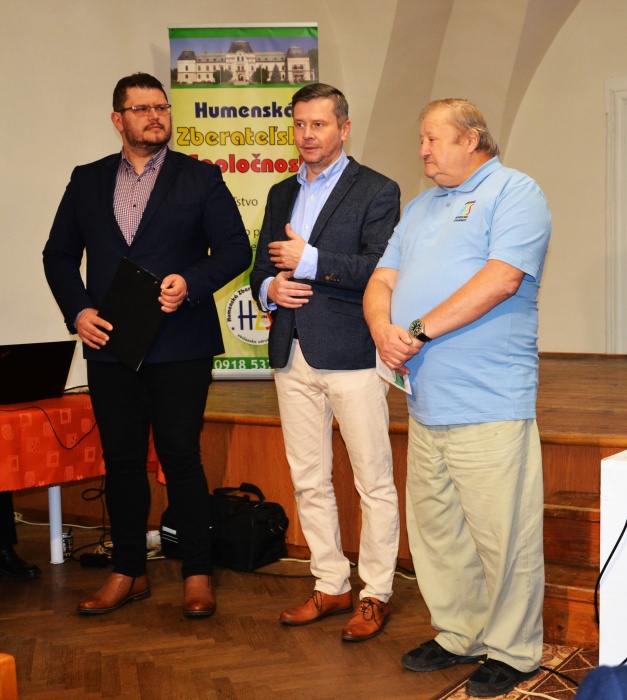 Odborný seminár Humenskej zberateľskej spoločnosti - Matej Starják, Miloš Meričko a Jaroslav Zelinka