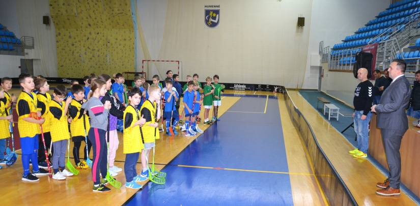 Florbalový turnaj "O  pohár primátora mesta Humenné"