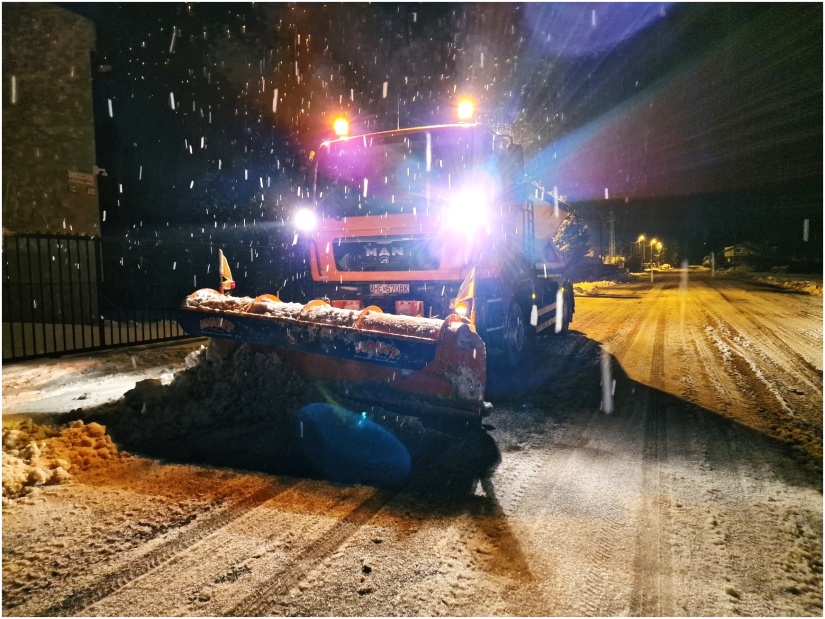 Riadna zimná údržba sa začala 11. decembra od 03:00 hod.
