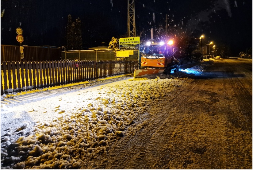 Riadna zimná údržba sa začala 11. decembra od 03:00 hod.