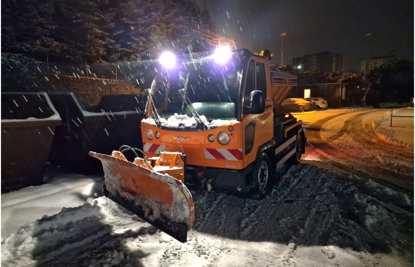 Riadna zimná údržba sa začala 11. decembra od 03:00 hod.