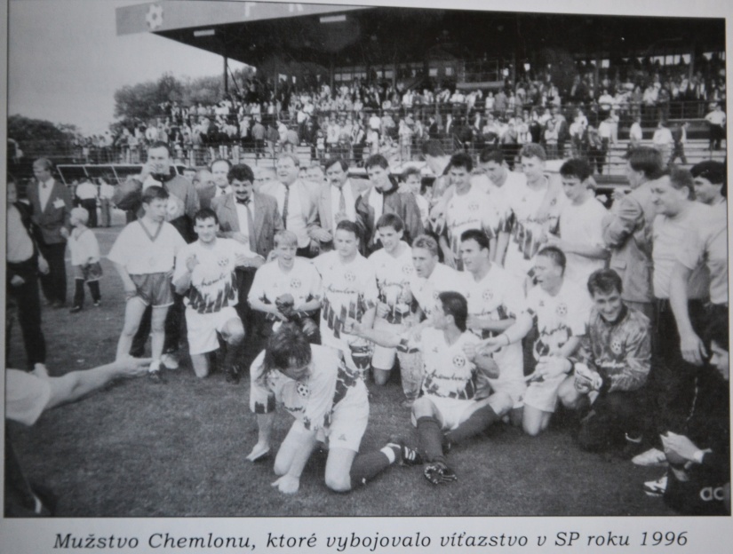 Víťazstvo v Slovenskom pohári 1996