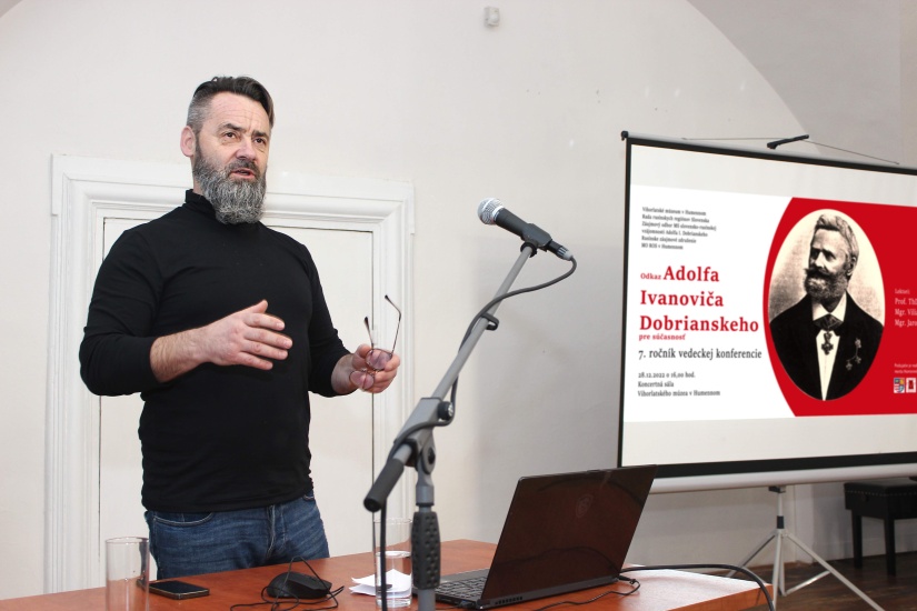 Vedecká konferencia Odkaz A.I. Dobrianskeho pre súčasnosť - Ján Šafin