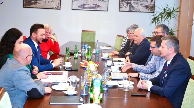 Pracovné stretnutie partnerských miest Humenné a Sanok