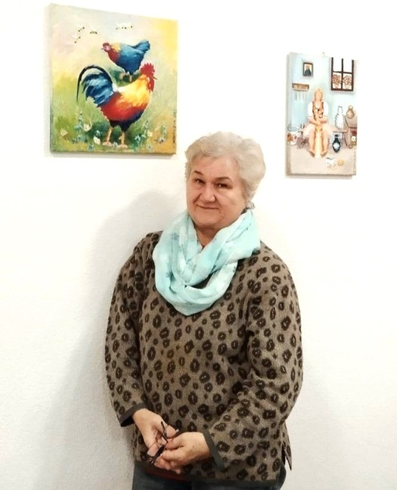 Mária Haburajová vyzdobila Denné centrum Štefánikova