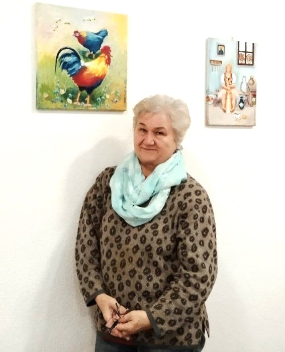 Mária Haburajová vyzdobila Denné centrum Štefánikova