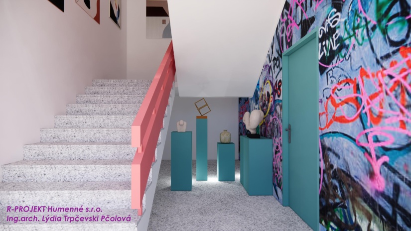 Víťazný projekt Galéria na schodoch