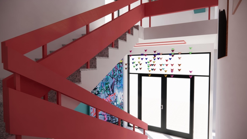 Víťazný projekt Galéria na schodoch