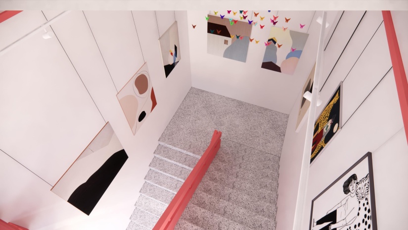 Víťazný projekt Galéria na schodoch