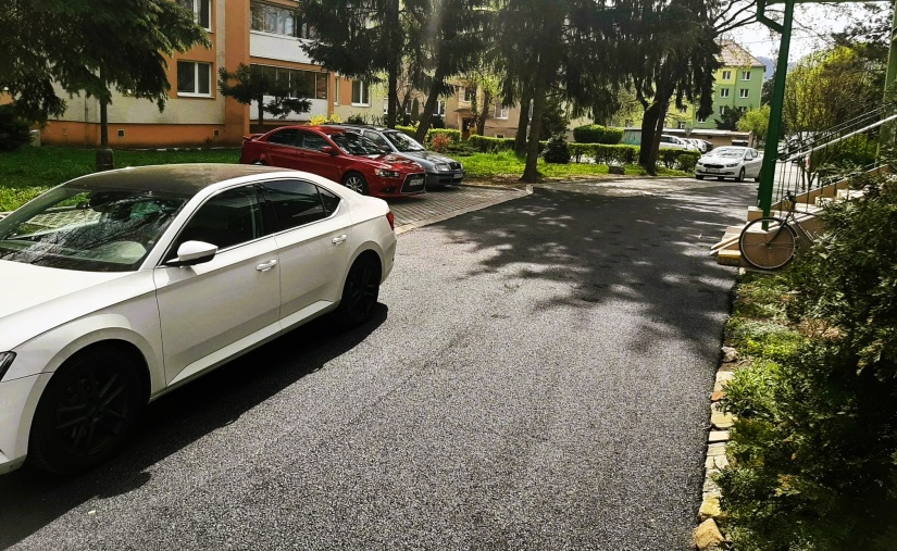Rekonštrukcia spevnených plôch (jar 2023)