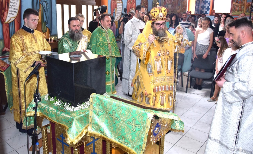 Posvätenie základného kameňa pre pastoračné a vzdelávacie centrum