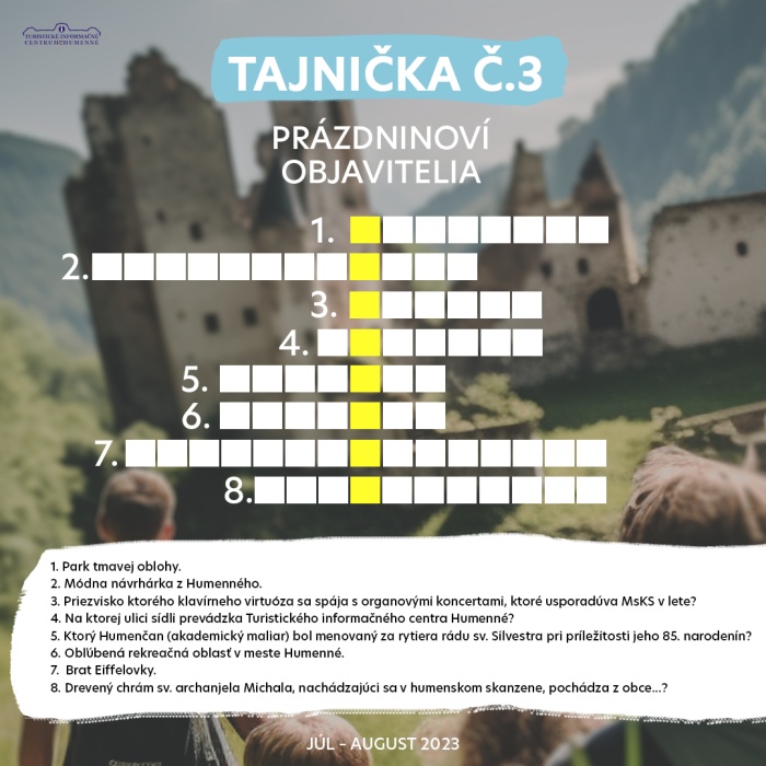 Prázdninoví objavitelia 2023