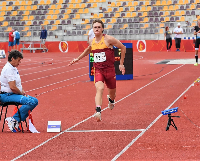 Patrik Megela, majster Slovenska 2023 v trojskoku