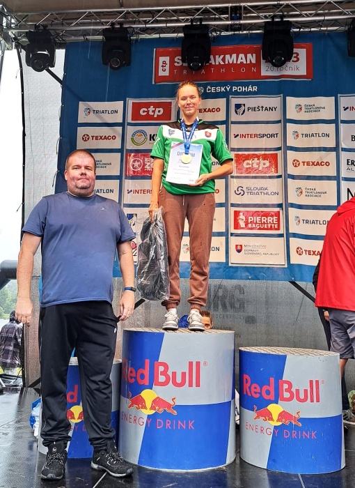Emma Kanocová, majsterka SR v diaľkovom plávaní na 5 000 m