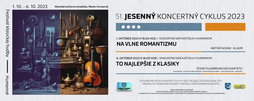 51. Jesenný koncertný cyklus 2023
