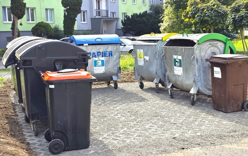 Nové stojiská na nádoby s odpadom