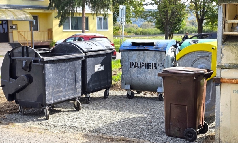 Nové stojiská na nádoby s odpadom