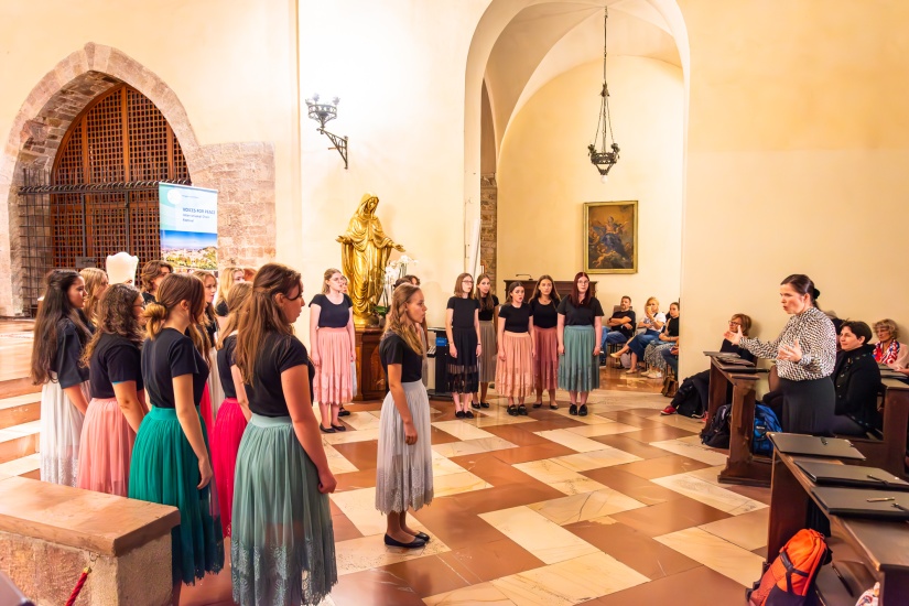 Young Voices na súťaži Voices for Paece (Perugia / Taliansko)