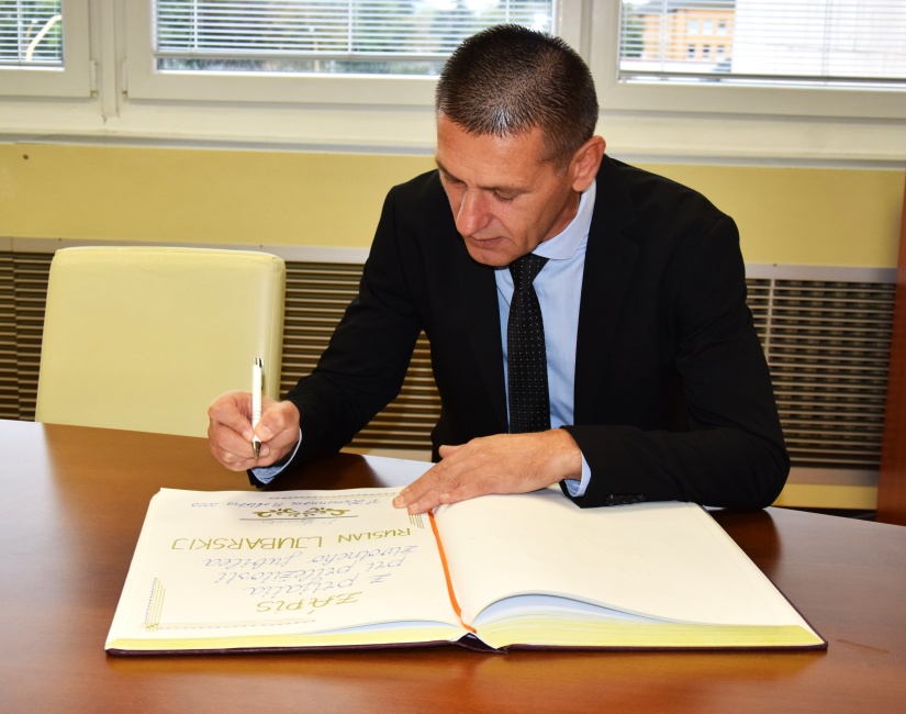 Ruslan Ljubarskij u primátora