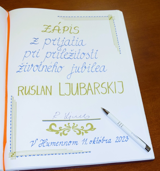 Ruslan Ljubarskij u primátora