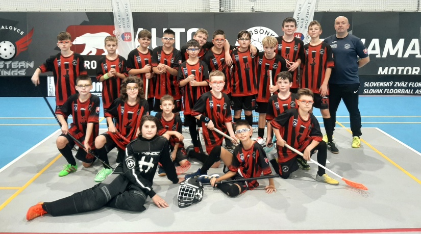 Mladší žiaci FBK Humenné (v Michalovciach)