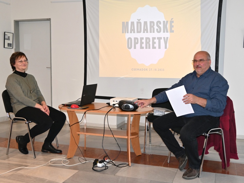 Maďarské operety a ich autori (beseda Spolku Csemadok)