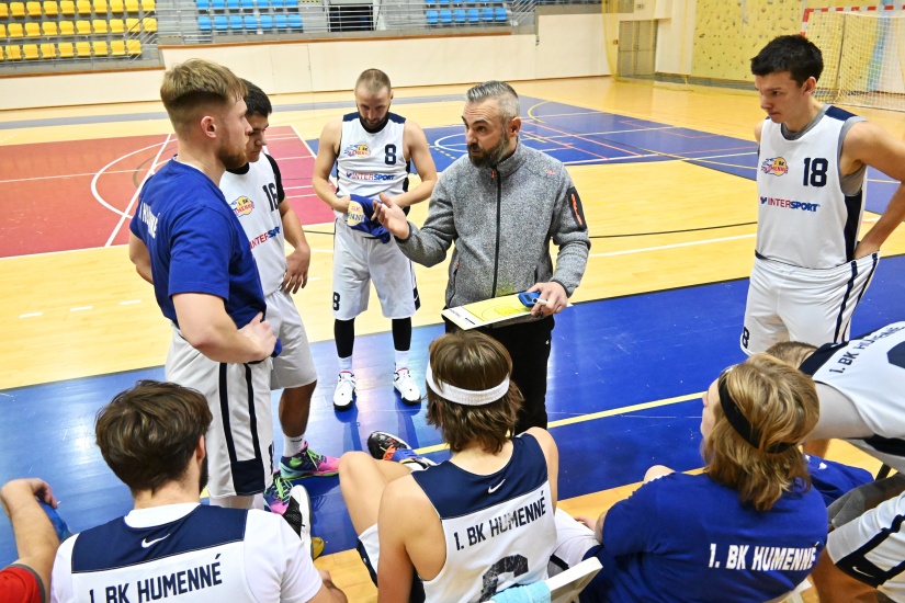 Basketbal muži: 1. BK Humenné - Prešov 61:65