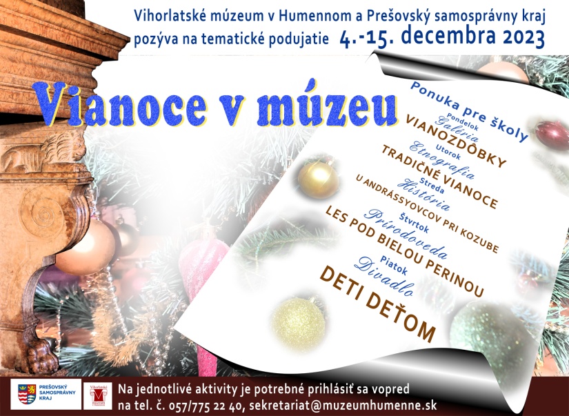Vianoce v múzeu