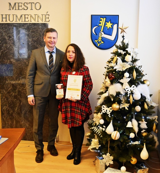 Zuzana Švecová na návšteve u primátora mesta