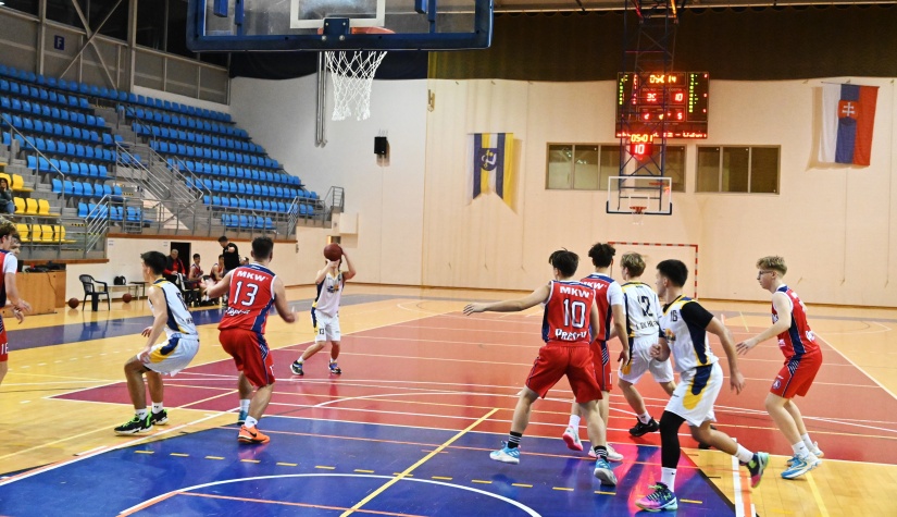 Juniori: 1. BK Humenné - Prešov 107:24