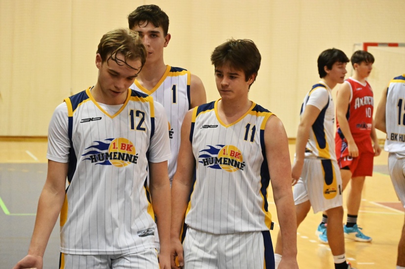 Juniori: 1. BK Humenné - Prešov 107:24