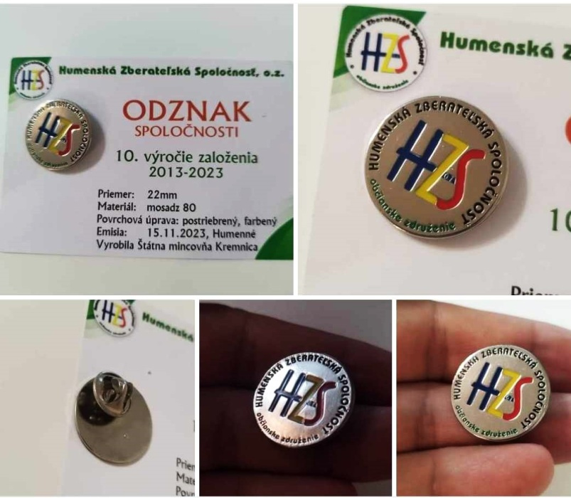 Výročná medaila a odznak HZS (aj na predaj)