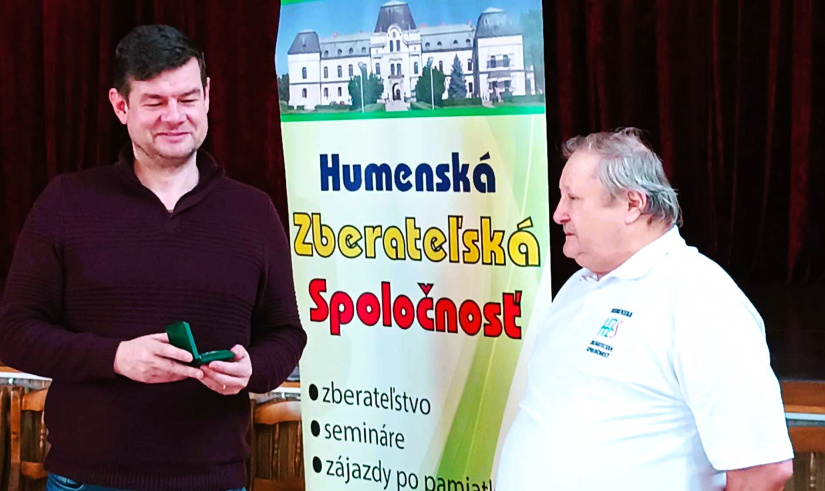 Humenská zberateľská spoločnosť - slávnostné odovzdanie medailí i odznakov