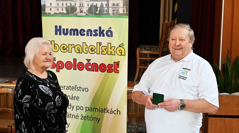 Humenská zberateľská spoločnosť - slávnostné odovzdanie medailí i odznakov
