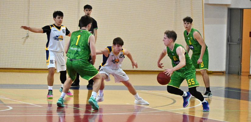 Basketbal juniori: 1.BK Humenné - Levice 75:88