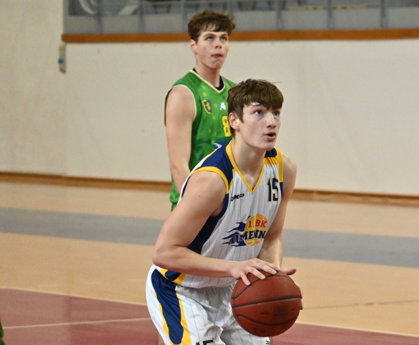 Basketbal juniori: 1.BK Humenné - Levice 75:88
