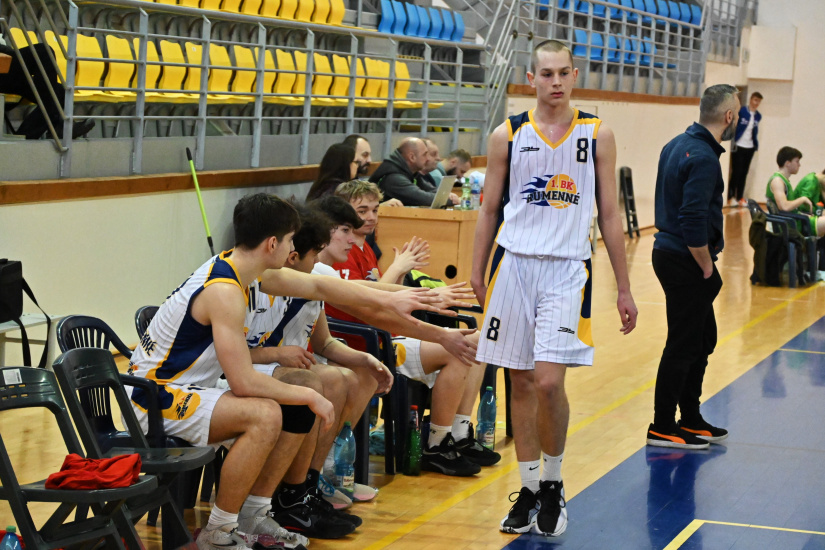 Basketbal juniori: 1.BK Humenné - Levice 75:88