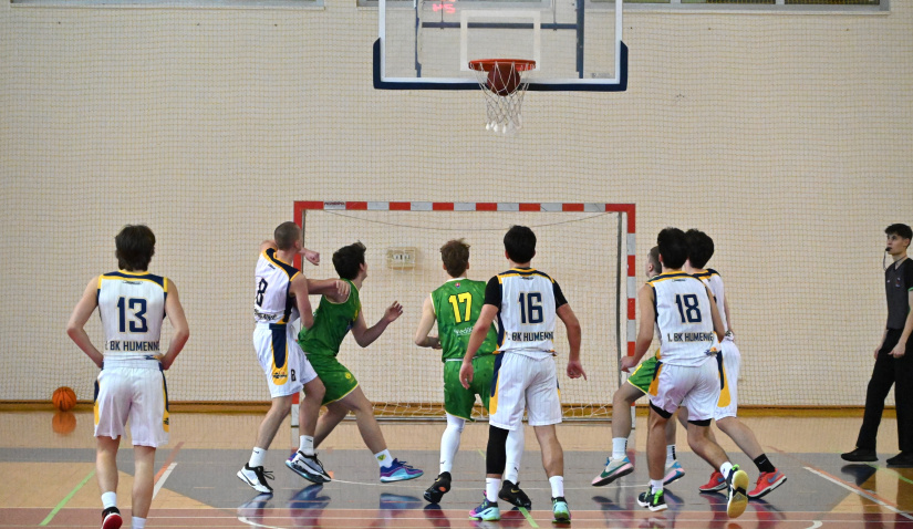 Basketbal juniori: 1.BK Humenné - Levice 75:88