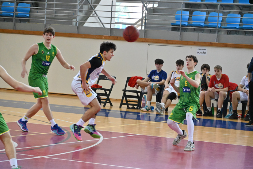Basketbal juniori: 1.BK Humenné - Levice 75:88
