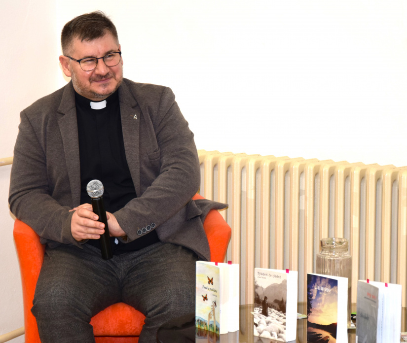 Beseda s otcom duchovným Jozefom Kozákom