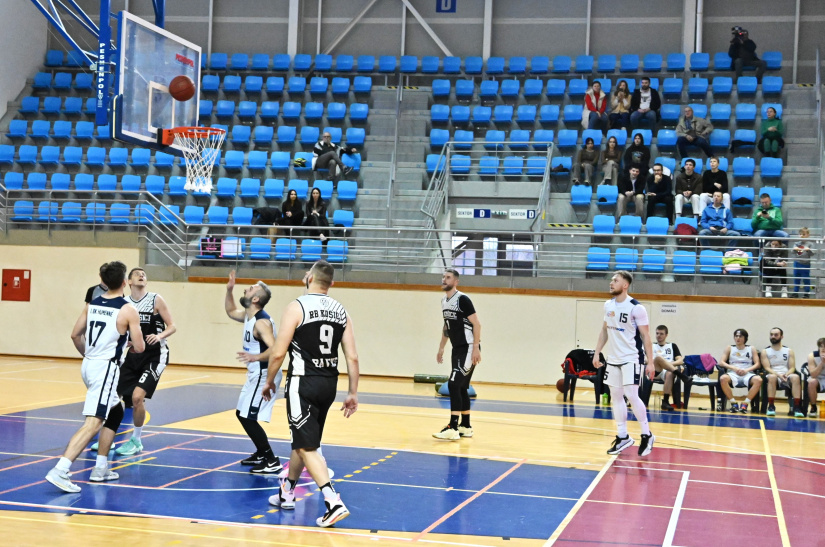 1. BK Humenné - RB Košice 80:83 / 2. liga muži