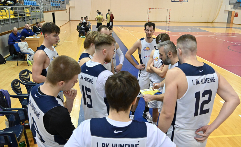 1. BK Humenné - RB Košice 80:83 / 2. liga muži