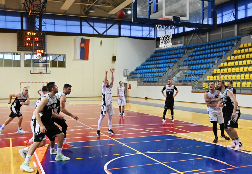1. BK Humenné - RB Košice 80:83 / 2. liga muži