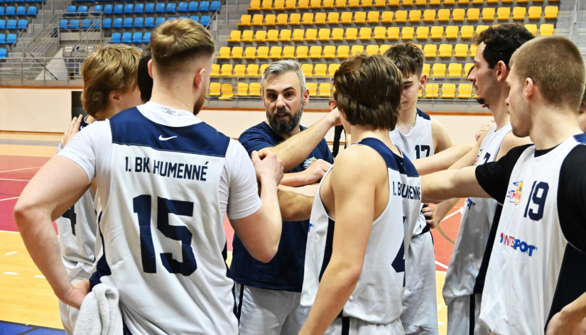 1. BK Humenné - RB Košice 80:83 / 2. liga muži