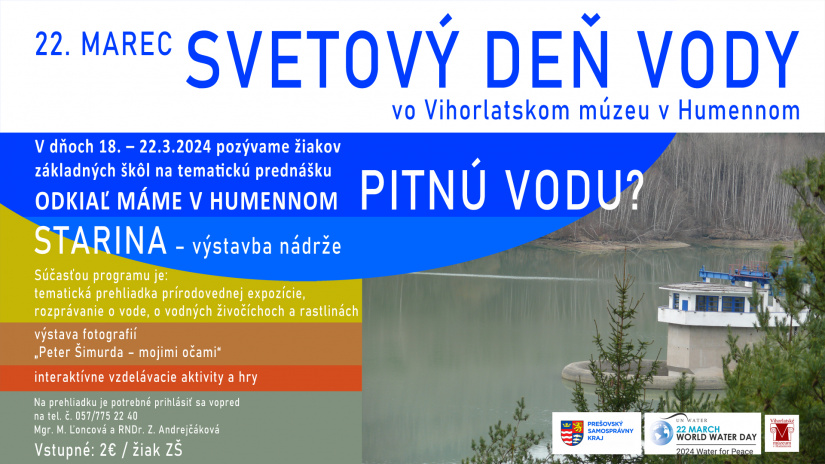 Odkiaľ máme pitnú vodu
